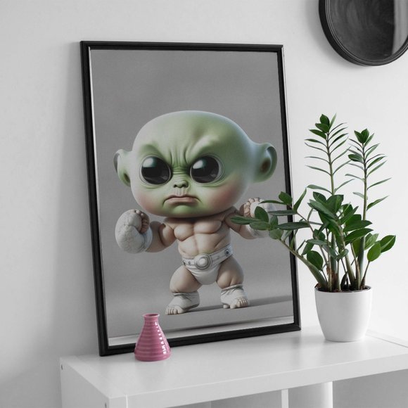 Angry Baby Alien - Picture 1 of 2
